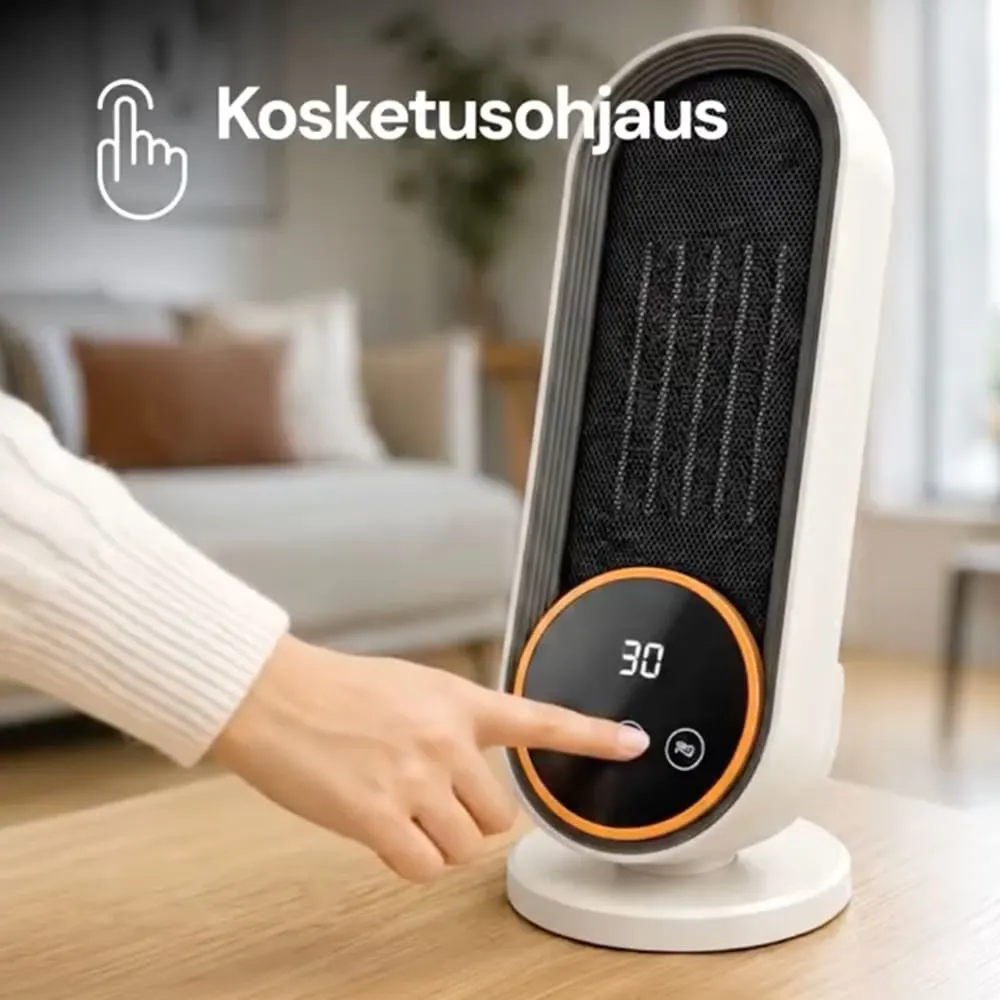 Heatomi-lämmittimen säätimet ja kaukosäädin